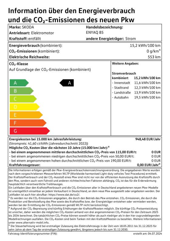 Enyaq Coupe   Label